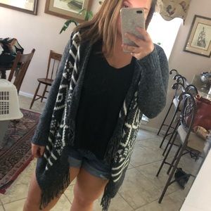 Hollister Grey Knit Sweater